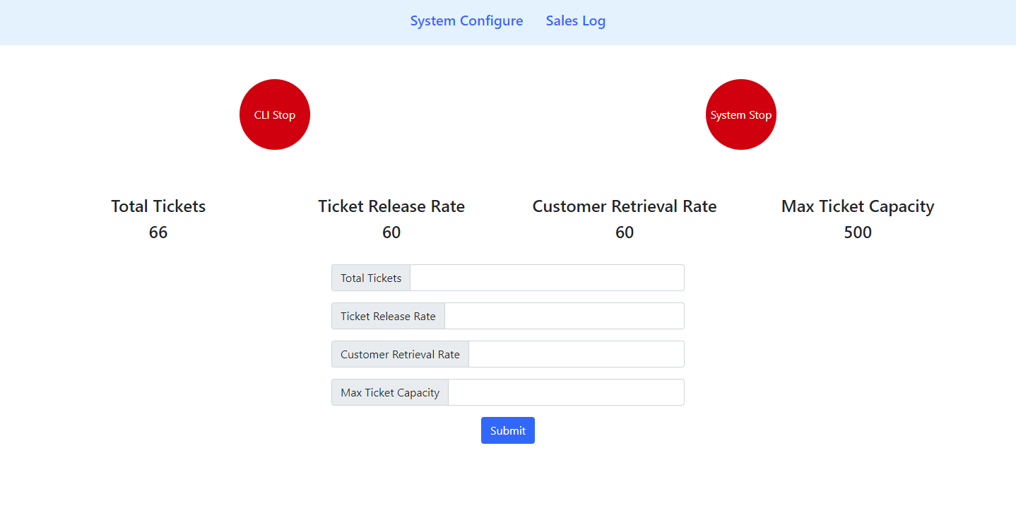 Real-Time Event Ticketing System